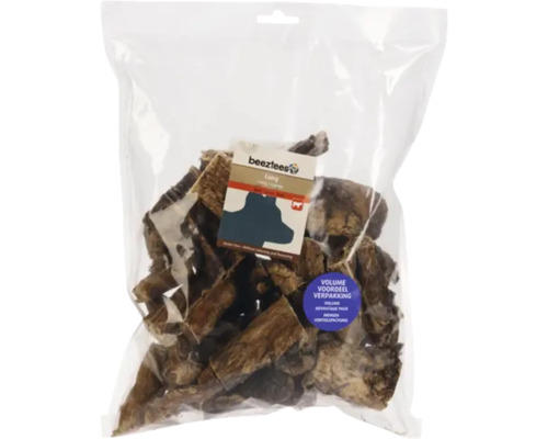 beeztees friandise pour chiens poumons de bœuf 400 g