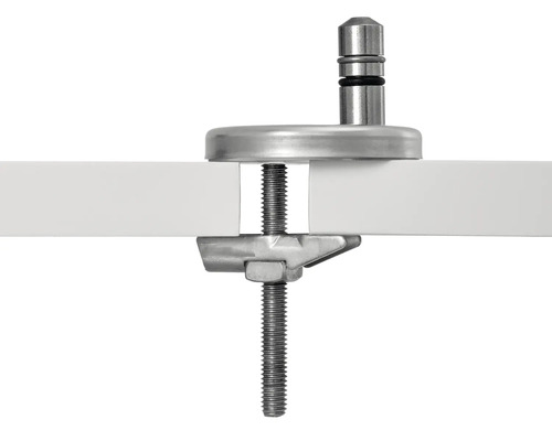 Tischbefestigung aus Metall zur Tischplattenmontage