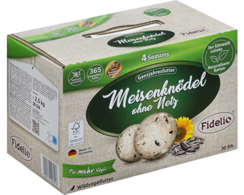 Fidelio Meisenknödel ohne Netz 30 Stück Fidelio Meisenknödel ohne Netz 30 Stück