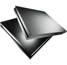 Deux panneaux isolants carrés