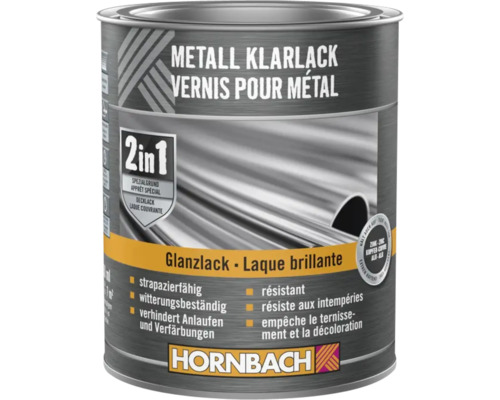 Vernis métallique brillant 750 ml