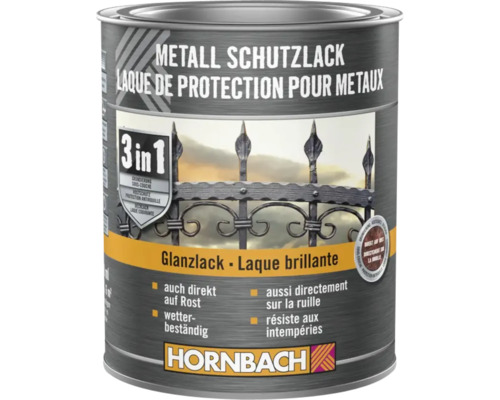 Boîte de peinture de protection des métaux pour extérieur