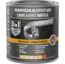 HORNBACH Hammerschlaglack Effektlack 3in1 glänzend silber 250 ml-thumb-0 HORNBACH Hammerschlaglack Effektlack 3in1 glänzend silber 250 ml-thumb-0