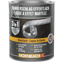 HORNBACH Hammerschlaglack Effektlack 3in1 glänzend silber 750 ml-thumb-3