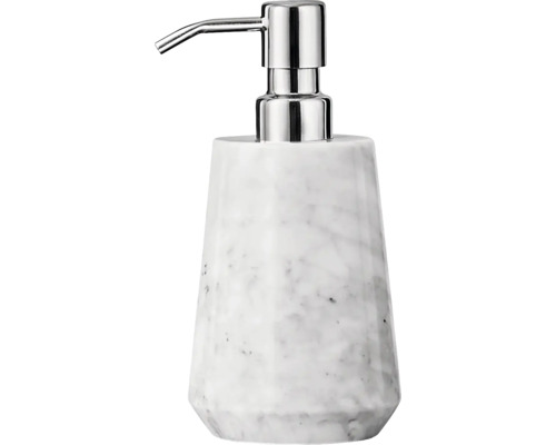 Distributeur de savon Kleine Wolke Carrara blanc brillant 8620100854