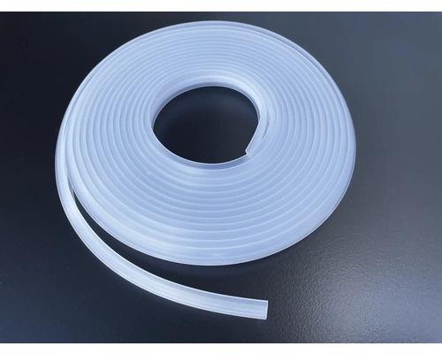 Dichtlippe 4,5 m für Funkenschutzplatten aus Glas Rolle Dichtungsprofil aus Kunststoff