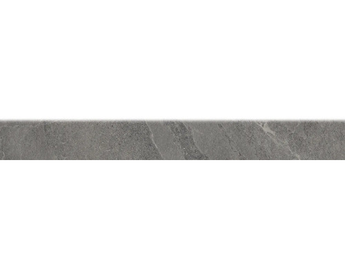Carrelage pour plinthe MIRAVA NARVIK smoke LxLxE 7.5x60x0.85 cm