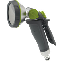 Pistolet d'arrosage avec différents types de jets pour arroser les plantes et les pelouses