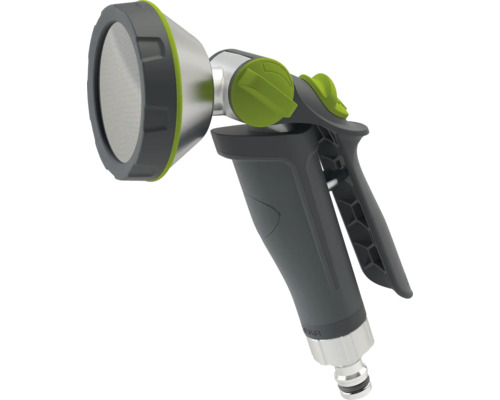 Pistolet d'arrosage avec différents types de jets pour arroser les plantes et les pelouses