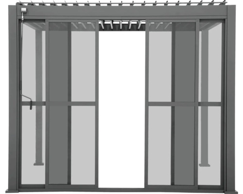 Pergola avec éléments coulissants pour l''extérieur