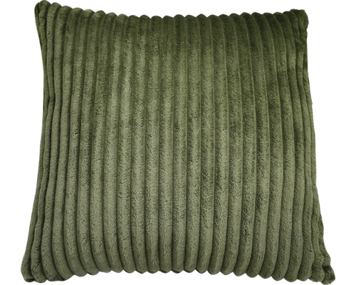 Quadratisches Kissen aus Cordstoff