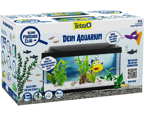 Tetra Aquarium Komplettset mit 54 Liter Fassungsvermögen in Verpackung