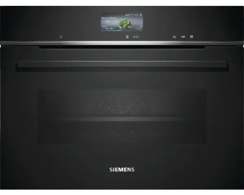 Siemens CS756G1B1 Einbau Kompaktdampfbackofen 60x45 cm schwarz/edelstahl