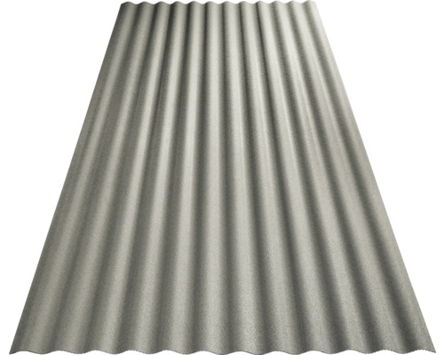 Gutta Guttanit+ Wellplatte betonfarbig 76/18 2000 x 900 x 2,25 mm Wellplatte aus Faserzement