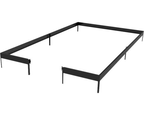 Cadre de potager surélevé en métal