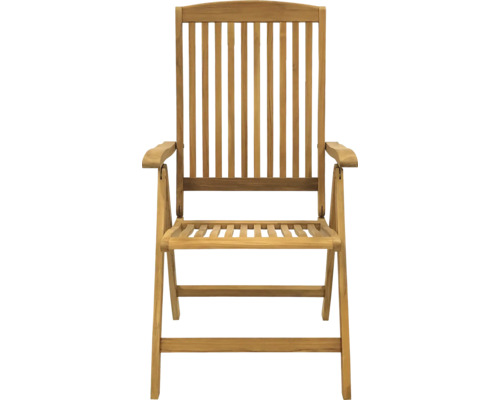 Gartenstuhl aus Teakholz mit Armlehnen