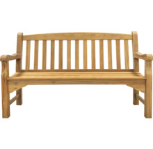 Holzbank für den Garten