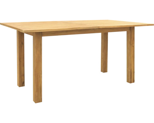 Rechteckiger Gartentisch aus Holz