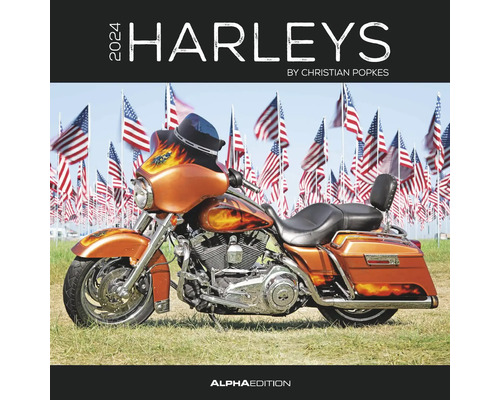 Calendrier 2024 Harleys 30x30 cm - HORNBACH