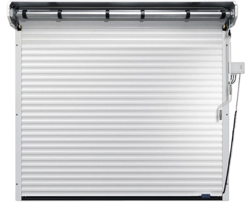 Geschlossenes Rolltor für den Aussenbereich