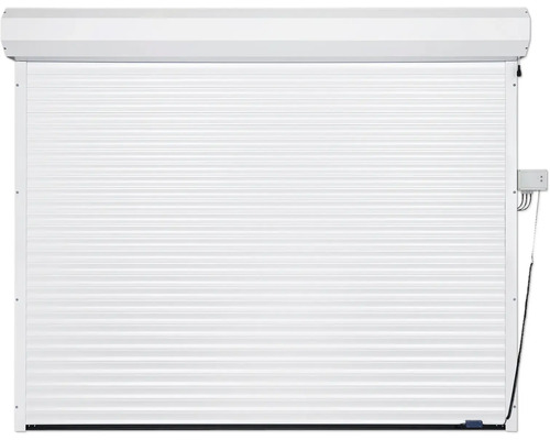 Volet roulant fermé pour l''obscurcissement des fenêtres et la protection contre le cambriolage