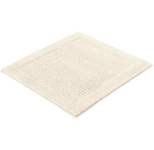 Quadratische Badematte aus Textil
