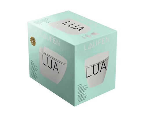 Laufen Lua WC-Pack in einer Verpackung