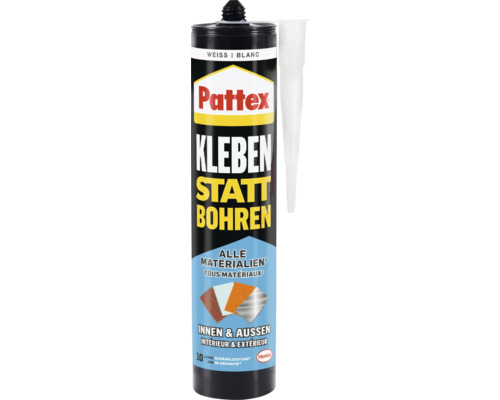 Colle de montage Pattex Coller au lieu de percer intérieur et extérieur 450 g