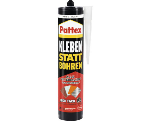 Pattex Montagekleber Kleben statt Bohren High Tack 440 g Pattex Kleben statt Bohren Montagekleber Kartusche mit Düse