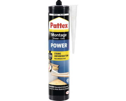 Pattex Montagekleber Power weiss 370 g