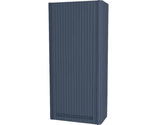 Armoire suspendue avec 1 porte Devo Gloria 2.0 droite lxhxp 40x86x21 cm perfect touch parisian blue strié