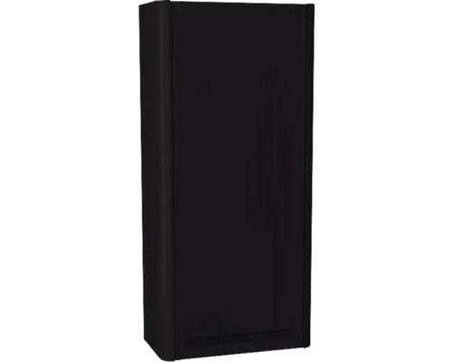 Hängeschrank mit 1 Tür Devo Gloria 2.0 links BxHxT 40x86x21 cm perfect touch black glatt