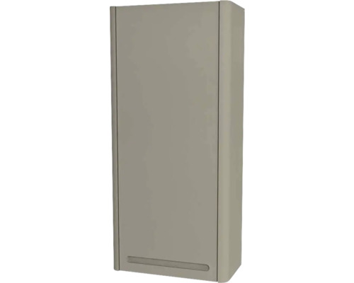 Armoire suspendue avec 1 porte Devo Gloria 2.0 droite lxhxp 40x86x21 cm stone grey supermat lisse