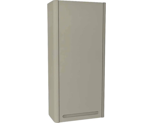 Armoire suspendue avec 1 porte Devo Gloria 2.0 gauche lxhxp 40x86x21 cm stone grey supermat lisse