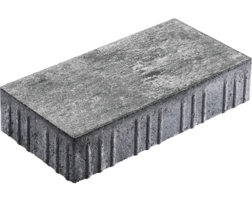 Pavé rectangulaire FLAIRSTONE Cordena blanc-anthracite-melange 40 x 20 x 6 cm