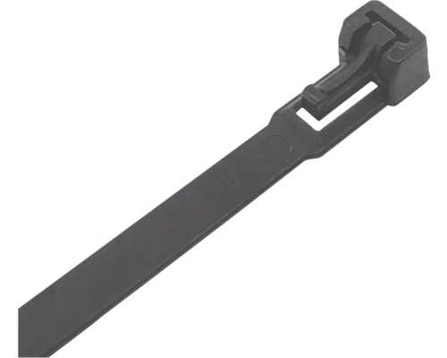 Collier de serrage noir 360x7.5mm 100 pièces