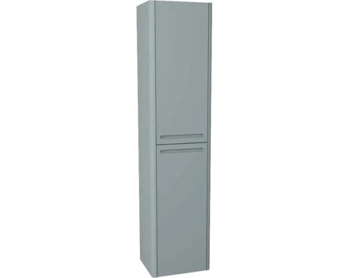 Armoire haute suspendue avec 2 portes Devo Gloria 2.0 droite lxhxp 45x165x26 cm fjord lisse