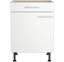 Meuble bas avec tiroir et porte pour la cuisine ou la salle de bain