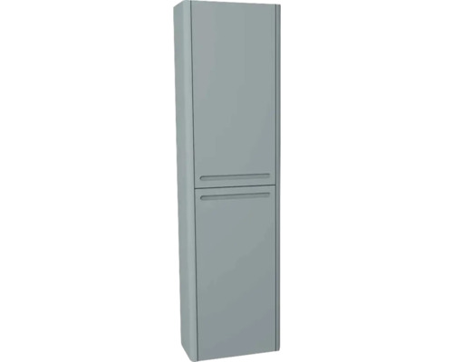 Armoire haute suspendue avec 2 portes et panier à linge Devo Gloria 2.0 droite lxhxp 40x172x33 cm fjord lisse