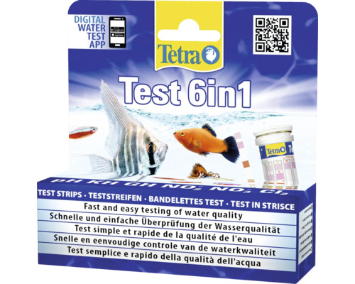 Tetra Test 6in1 zur Wasserqualitätsprüfung