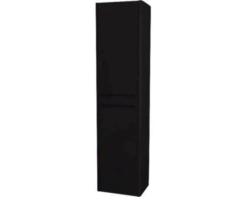 Armoire haute suspendue avec 2 portes Devo Gloria 2.0 droite lxhxp 40x172x33 cm perfect touch black lisse