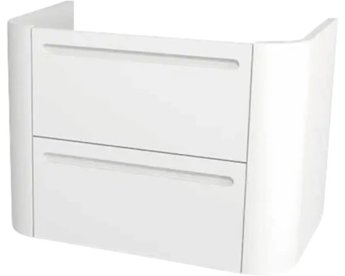 Waschtischunterschrank Devo Gloria 2.0 70x50x42 cm premium white supermatt glatt