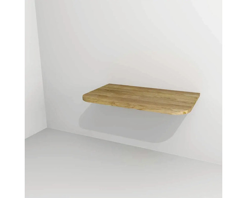 Plan de toilette Devo Gloria 2.0 LxPxS 70.3x42.3x2 cm natural oak wood