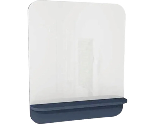 Spiegel mit Ablage Devo Gloria 2.0 BxHxS 86x86x14 cm perfect touch parisian blue glatt