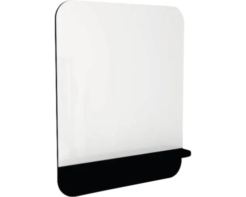 Miroir avec tablette Devo Gloria 2.0 lxhxp 70x86x14 cm perfect touch black lisse