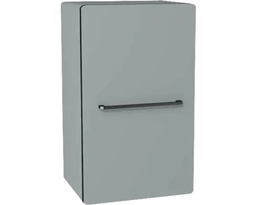 Armoire suspendue avec 1 porte Devo Sonus 2.0 droite lxhxp 38x63x30 cm fjord Meuble de salle de bains gris avec poignée