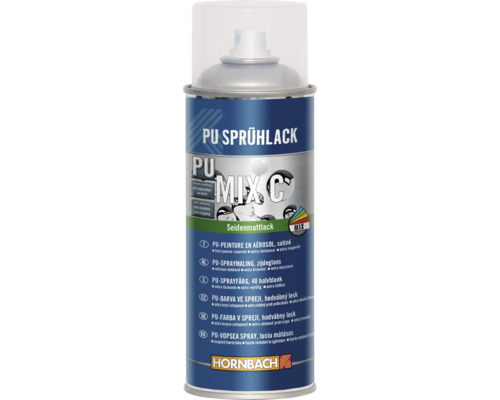 PU Sprühlack in seidenmatt