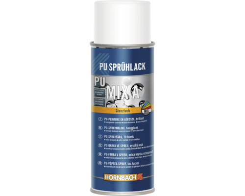 Peinture aérosol PU HORNBACH brillant à faire mélanger dans le coloris souhaité 400 ml-0