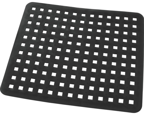 Spülbeckenmatte Quadro schwarz 29x31.5 cm