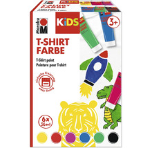 Peinture pour t-shirt Marabu KiDS 6x 36 ml